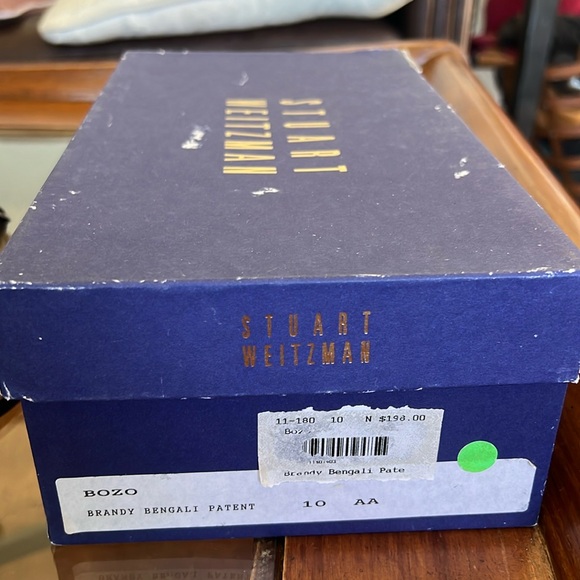 Stuart Weitzman Open Toe Kitten Heel - Picture 9 of 9